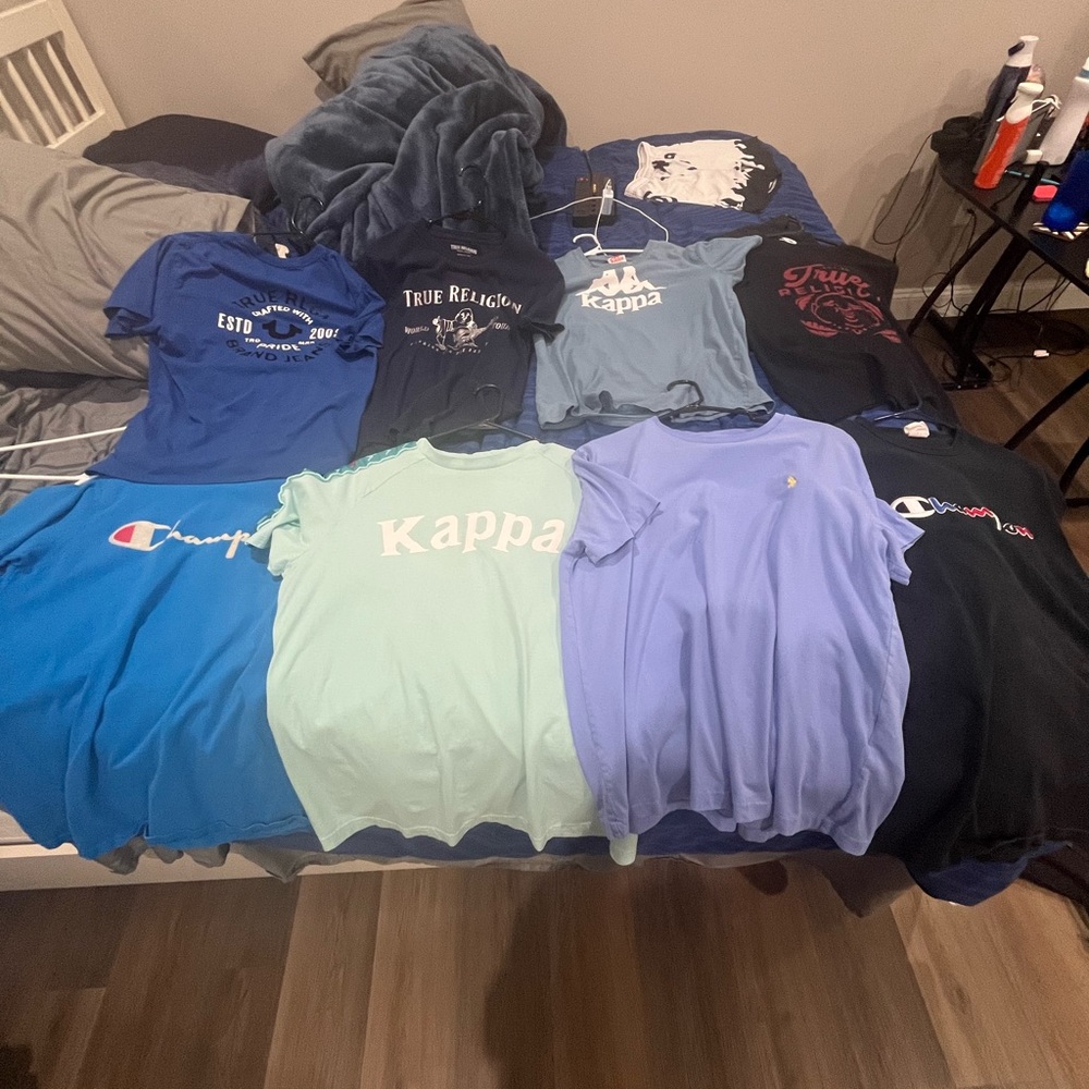 True Religion, Polo, Champion, Kappa Tees